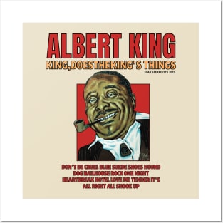 Albert King Tribute Posters and Art